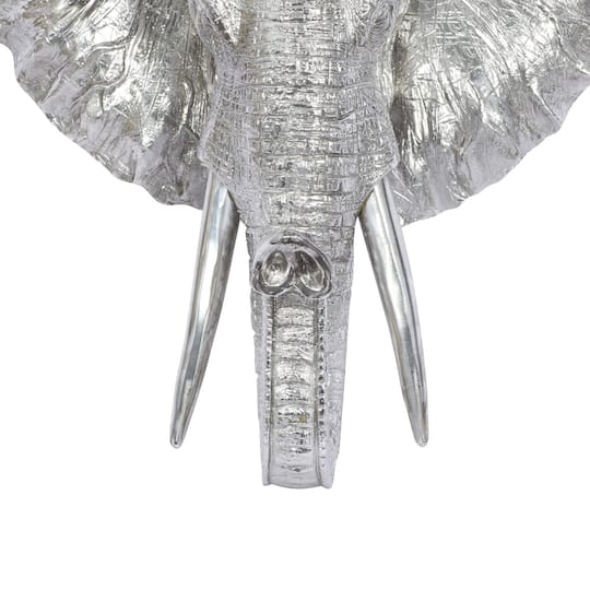 Silver Polystone Eclectic Wall Decor, 16" x 16"